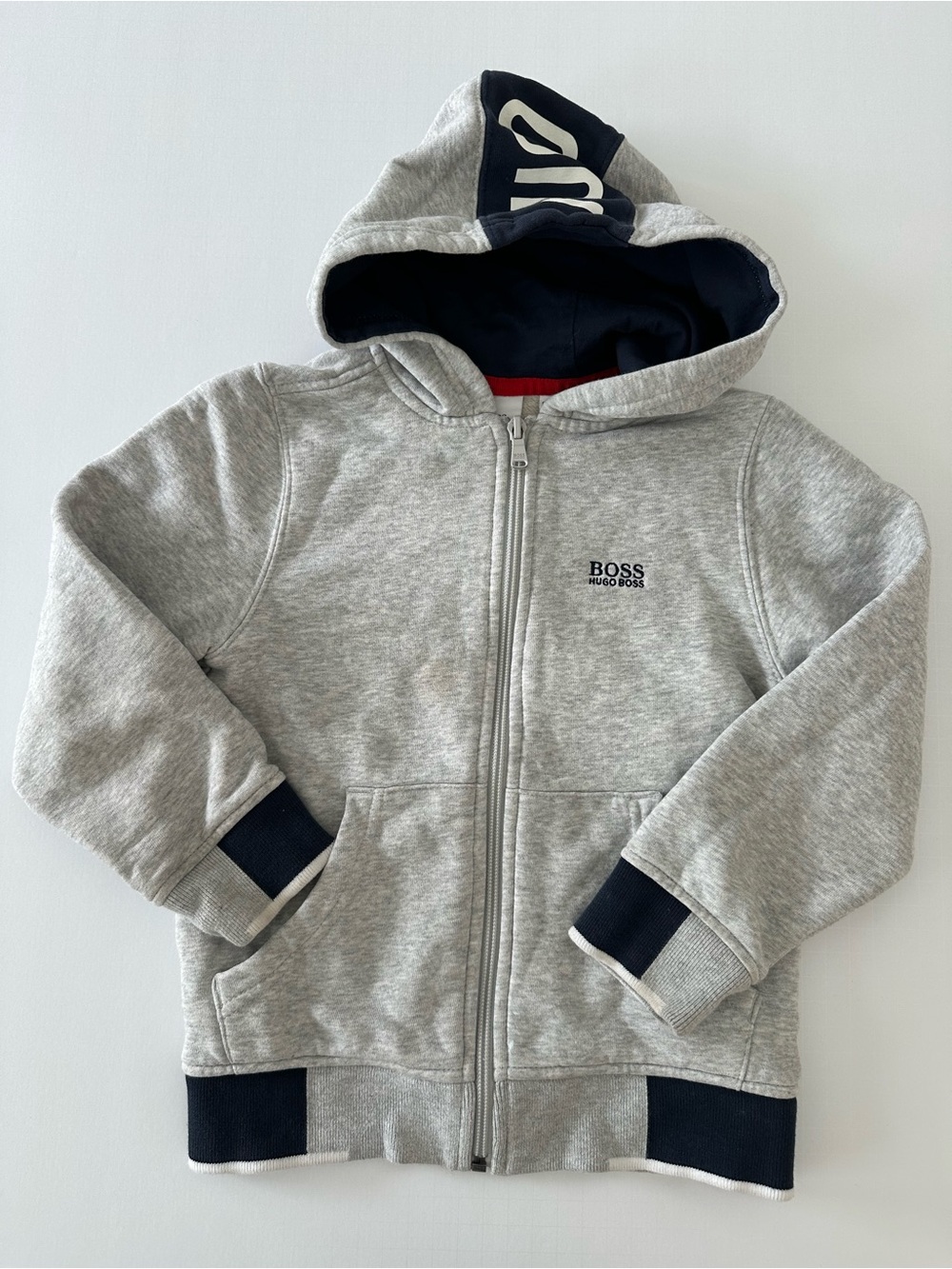 Hugo Boss Boys Zip Up Hoodie Size 6